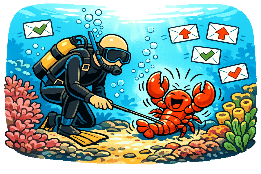 Illustration for Tickle-Stick